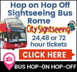 Rome Hop On Hop Off Sightseeing Buses