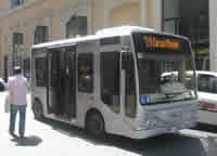 Bus electrico en Roma