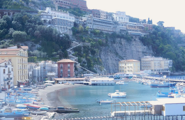 Beach below Sorrento Town Centre