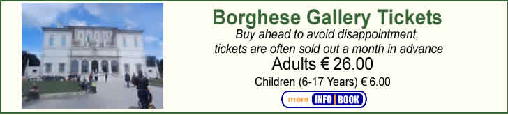 Borghese Gallery Admission Tickets & Prices