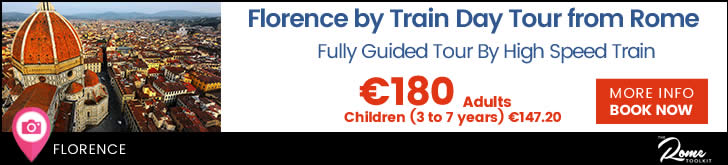Florence Shuttle To/From Rome Tickets & Prices