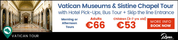 Vatican Museums and Sistine Chapel Tour Pricing Information