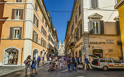 See Spanish Steps, Rome by bike