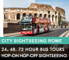 Rome hop-on hop-off sightseeing bus tour