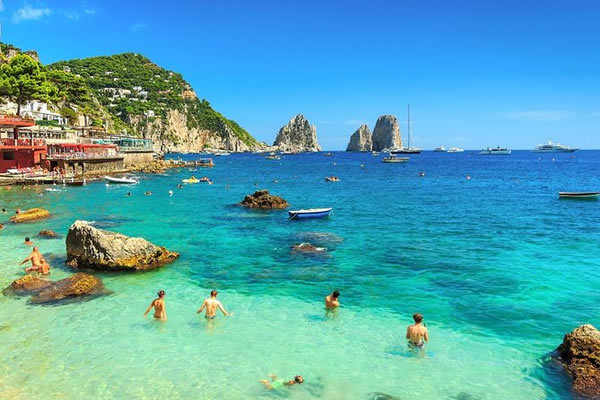 Capri and Blue Grotto from Sorrento day tour