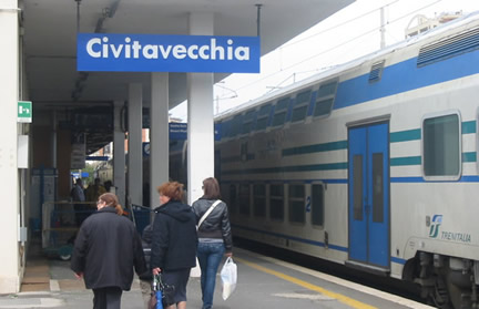 Tren a Civitavecchia desde Roma