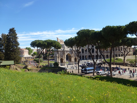 Colosseum in Rome, Italy