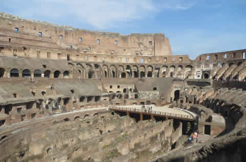 Colosseum in Rome, Italy