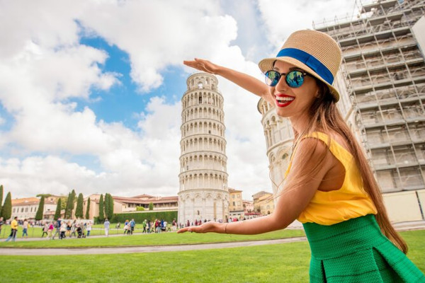 Florence leaning tower of pisa