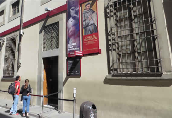 Accademia Gallery Florence Entrance