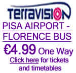 Terravision Pisa - Florence Airport Bus
