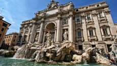 Trevi Fountain in Rome