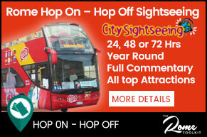 Rome Hop On Hop Off Sightseeing Buses