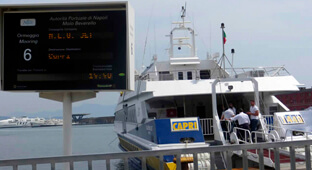 Naples cruise and ferry port