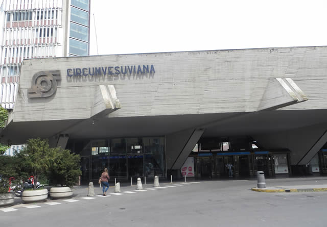 Porta Nolana Station Naples (terminus for Circumvesuviana trains)