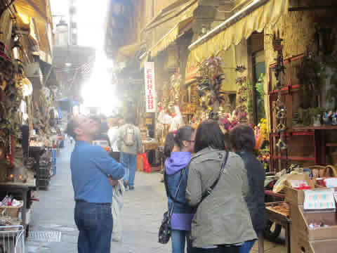 Naples historic centre