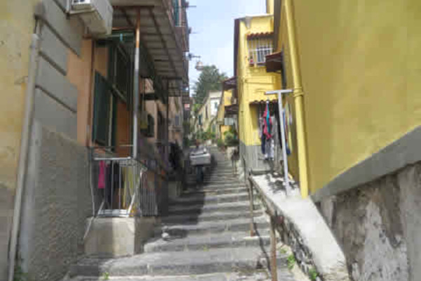 =Typical walkway down the hill from San Martino