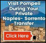 Pompeii stopver during your Naples - Pompeii transfer