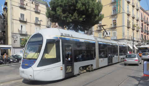 Naples tram