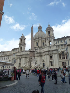 Iglesia Sant'Agnese, Piazza Navona, Roma