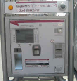 Rome Public Transport Automated Ticket  Machine