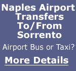Naples Airport Transfers to Sorrento