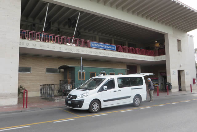 Sorrento Station forecourt