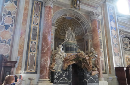 Interior de la Basilica de San Pedro