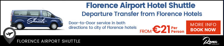 Flrence Airport Shared Van Shuttle - Departures