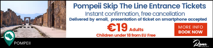 Pompeii Entrance Tickets