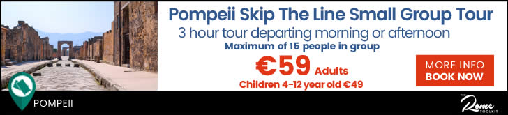 Pompeii 3 hour small group tour