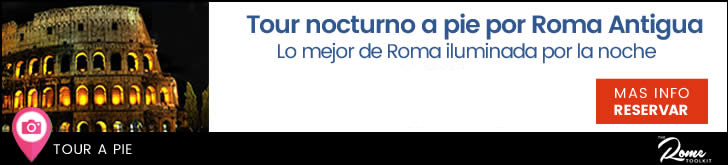 Tour nocturno a pie por Roma Antigua y precios