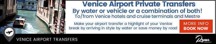 Venice Airport To Venice Hotels Water Taxi