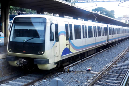 Ostia Antica train