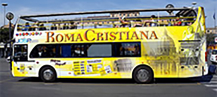 Roma Christiana hop-on hop-off bus, tickets