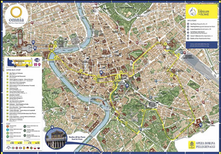 =2019 map: Roma Christiana bus route map (PDF Format)