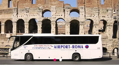 rome airport bus