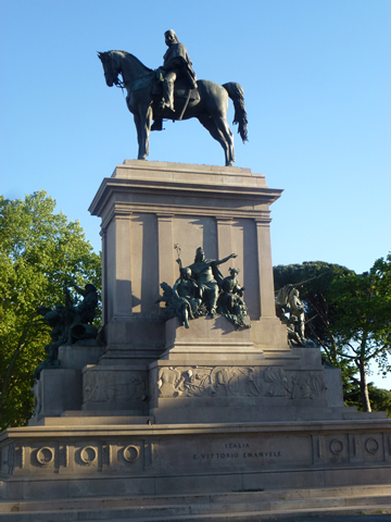 Monumento Garibaldi Roma