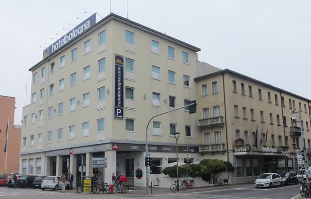 Best Western Hotel Bologna opposite Mestre Railway Station