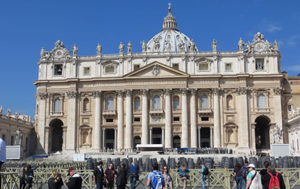 Via Della Conciliazione El Vaticano - Ingreso principal a San Pedro