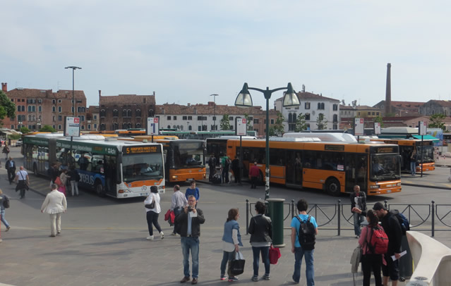The Main Bus Station For Venice - Piazzale Roma