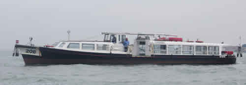 Venice water bus Vaporetto Route 4 / 5 boat