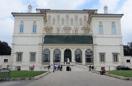 Galeria de arte Villa Borghese Roma