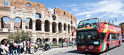 Rome City Sightseeing bus Viator