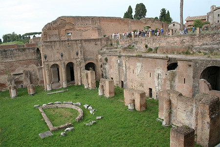 Palatine Hill ruins