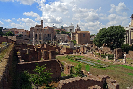 Roman Forum from Palatine Hill