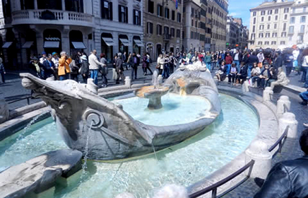 Fontana della Barcaccia