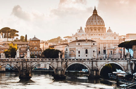 Inside St Peter's Basilica