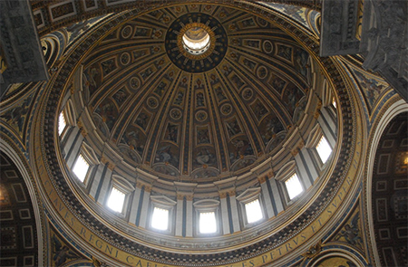 The Cupola at St Peter's Basilica