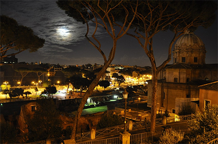 Viator walking tour - Rome by night